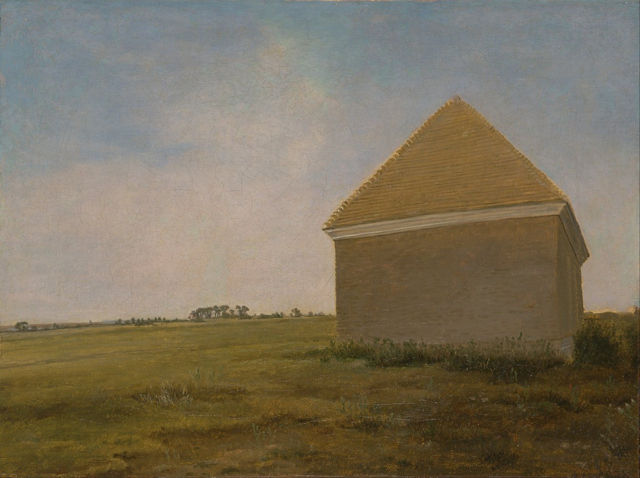 Bir Sürtünme Evi ile Newmarket Heath by George Stubbs