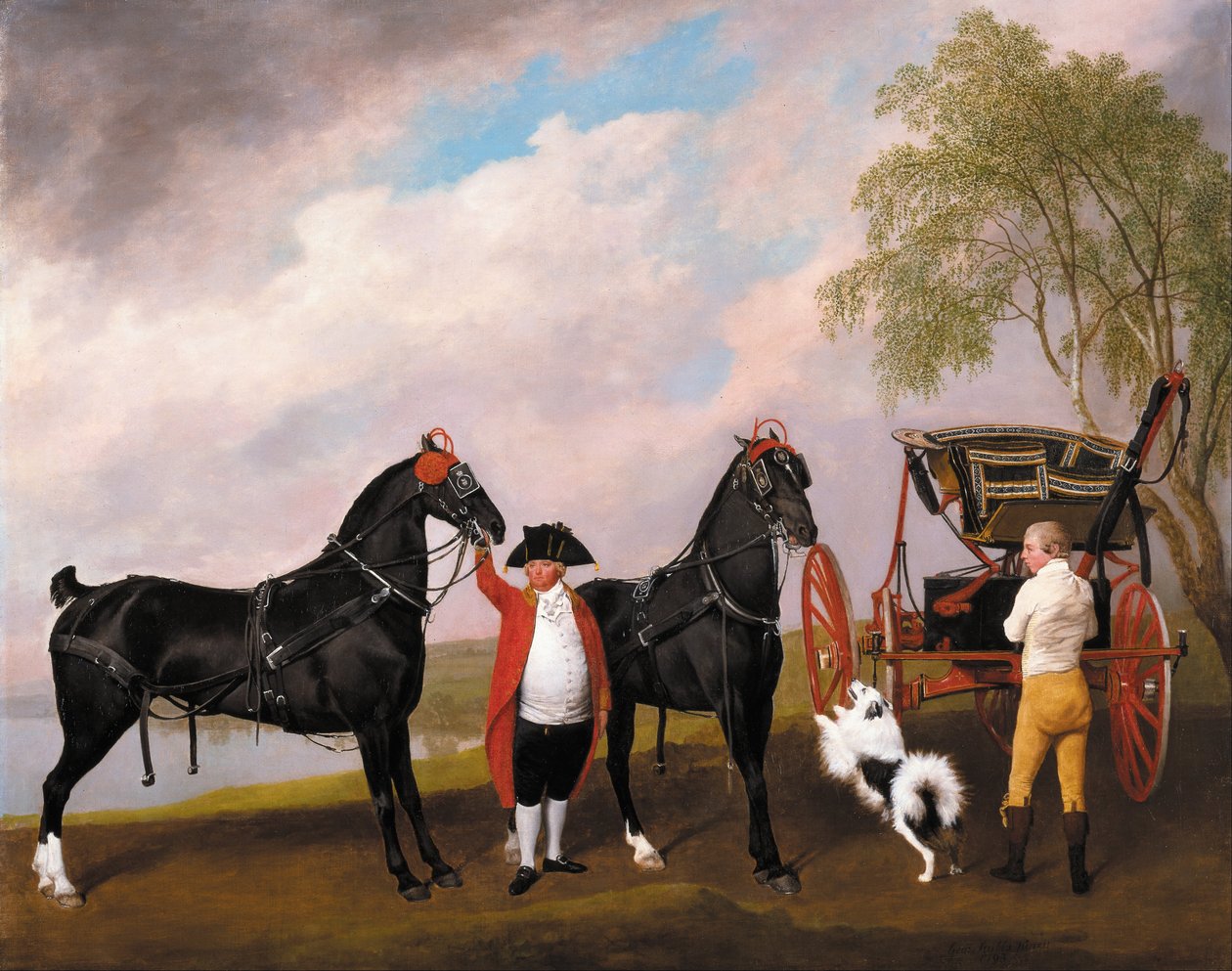 Galler Prensi Phaeton by George Stubbs