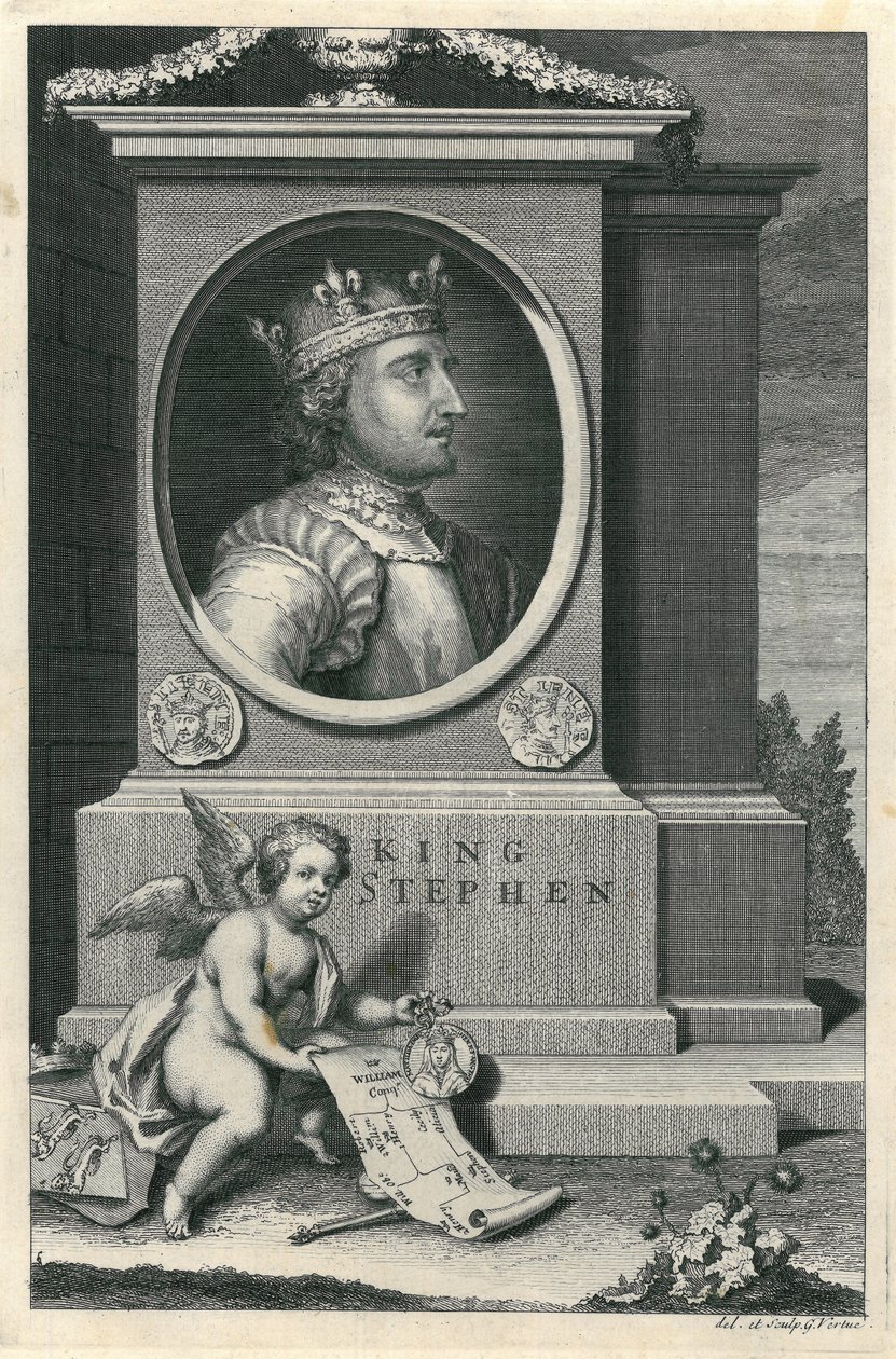 Kral Stephen by George Vertue