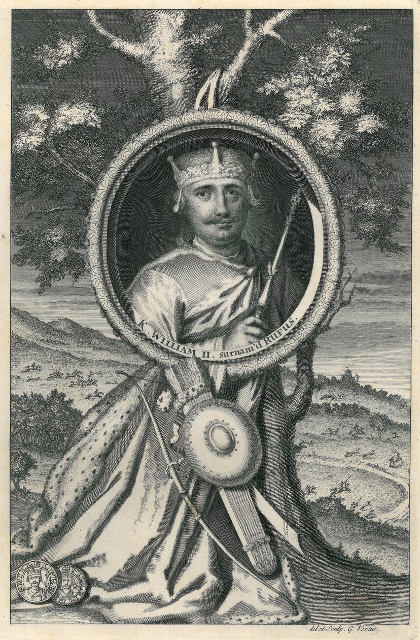 II. William Rufus by George Vertue