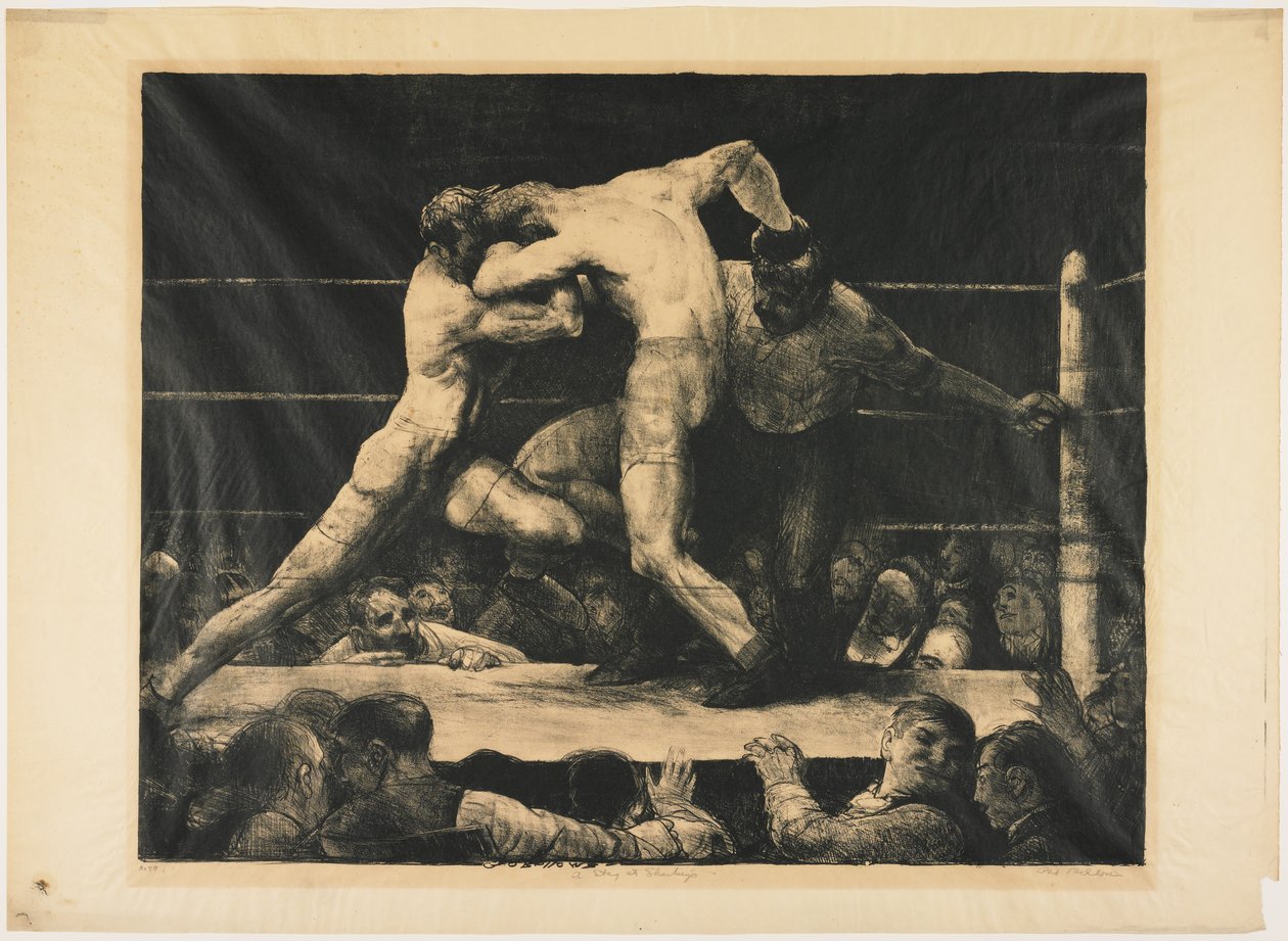 ಶಾರ್ಕೀಸ್, 1917 ಟರ್ಕ್‌ನಲ್ಲಿ ಎ ಸ್ಟಾಗ್ by George Wesley Bellows