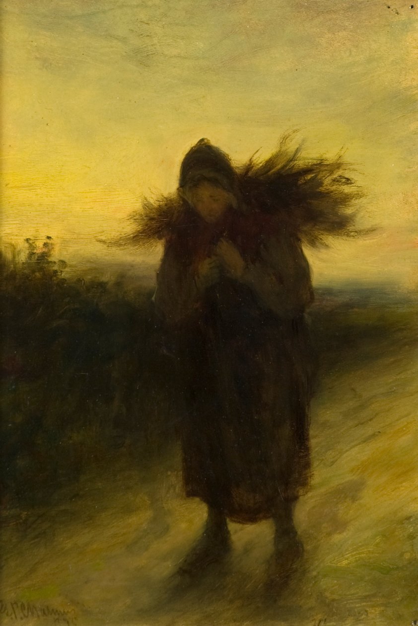 Yakacak Odun Toplama by George Paul Chalmers
