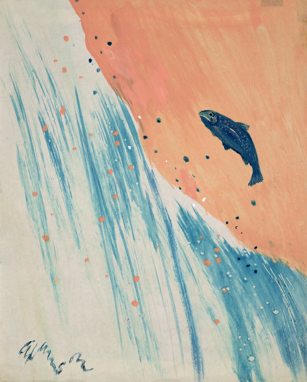 somon sıçraması by George Adamson