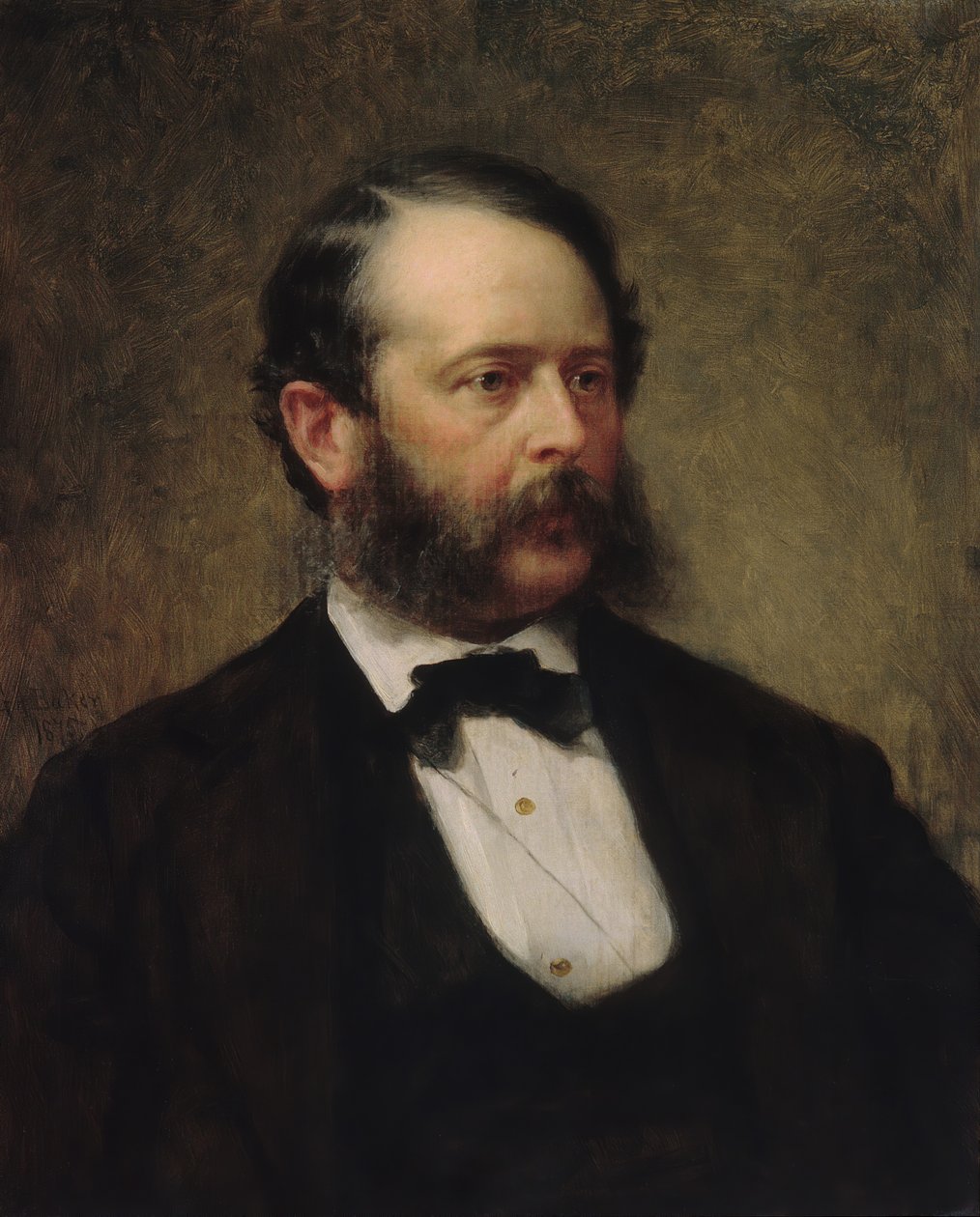 John F. Kensett, 1875. by George Augustus Baker