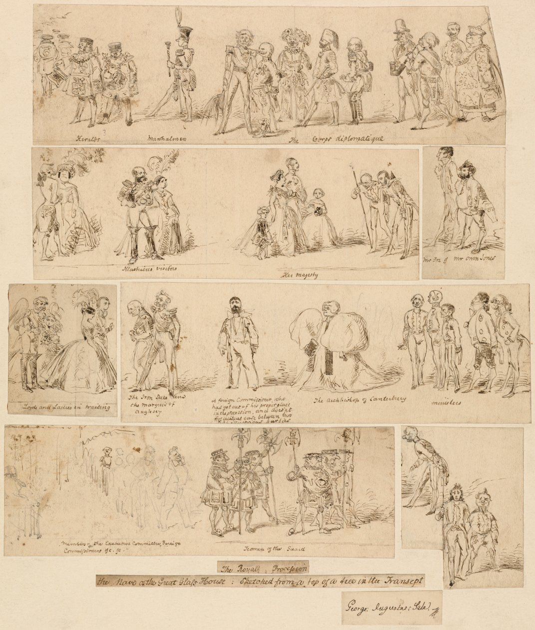 Kraliyet Alayı by George Augustus Sala
