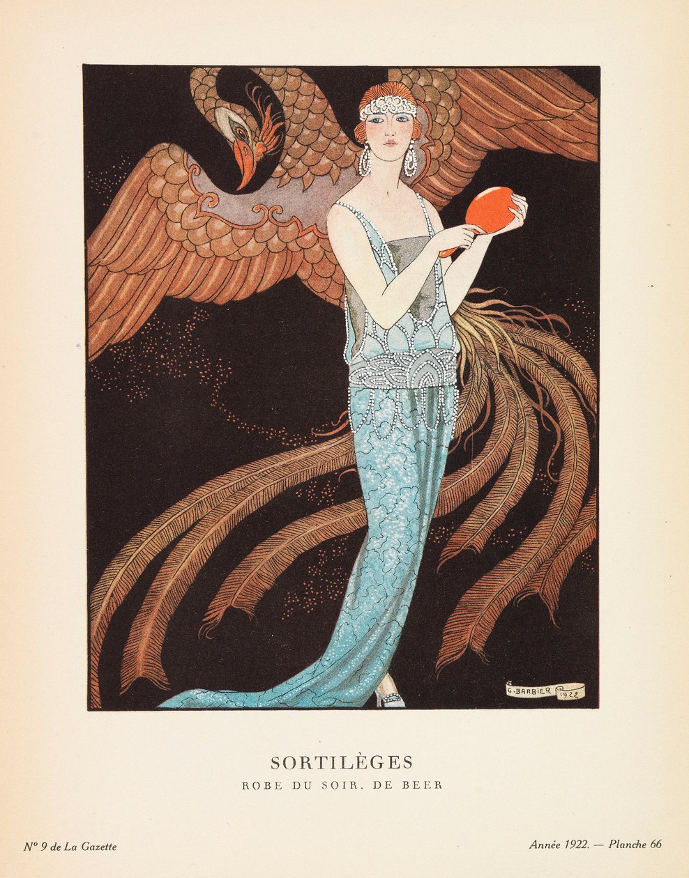 Gazette du Bon Ton, 1922. by George Barbier