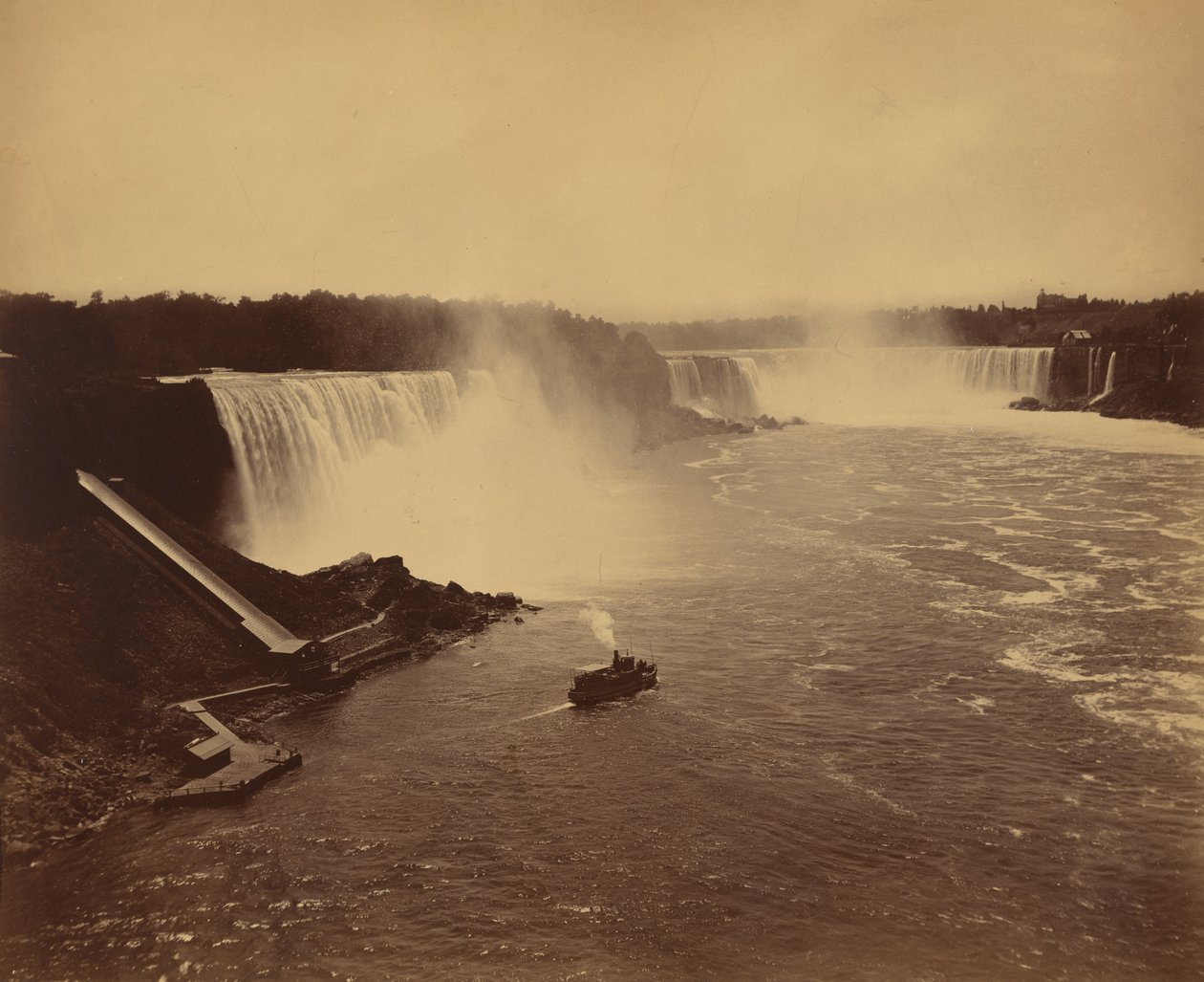Niagara Şelalesi, c. 1890. by George Barker