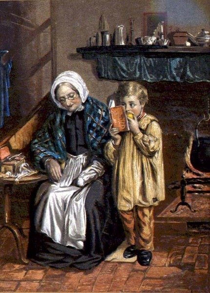 Çalınan Zevkler (baskı) by George Baxter