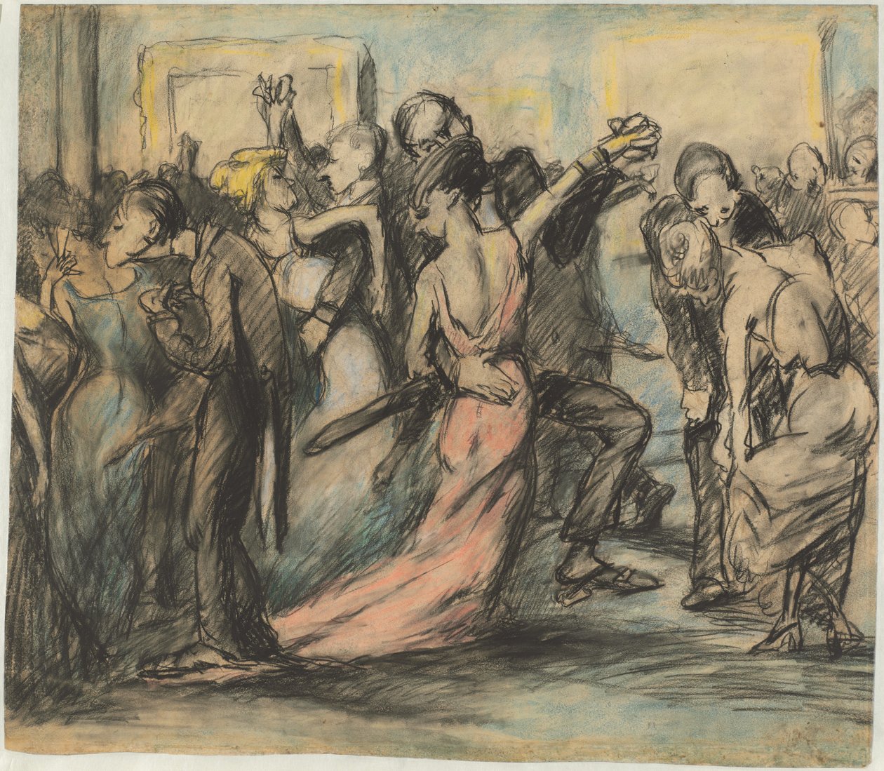Toplum Topu [verso] by George Bellows