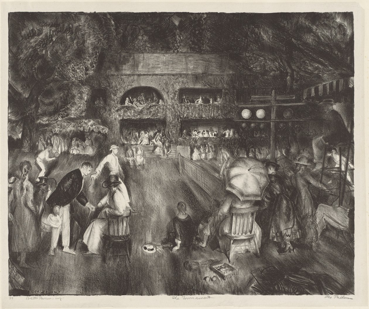 Turnuva by George Bellows