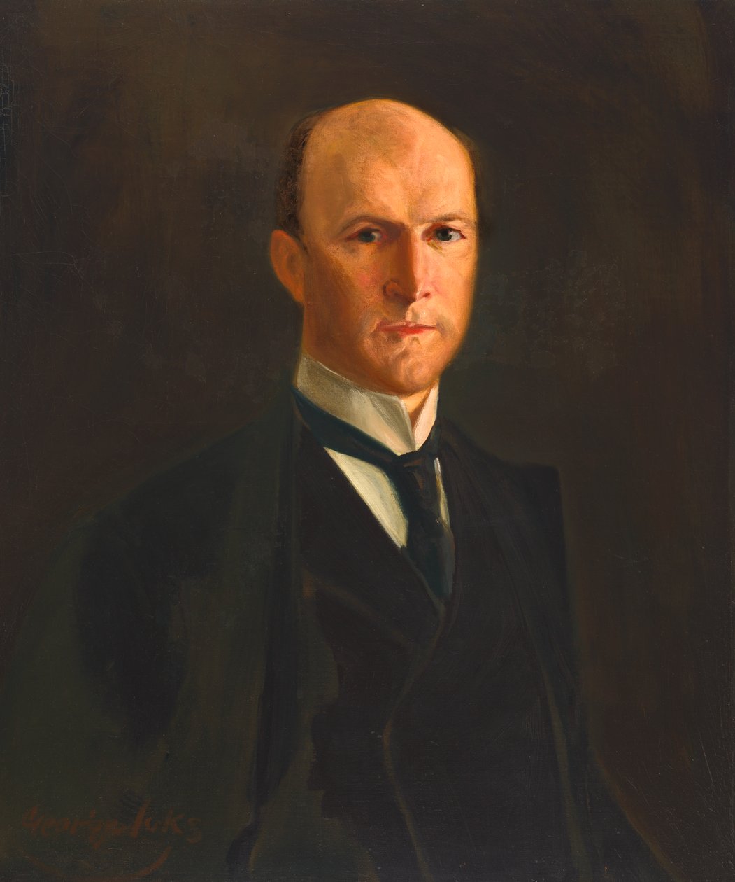 John Quinn, 1908. by George Benjamin Luks