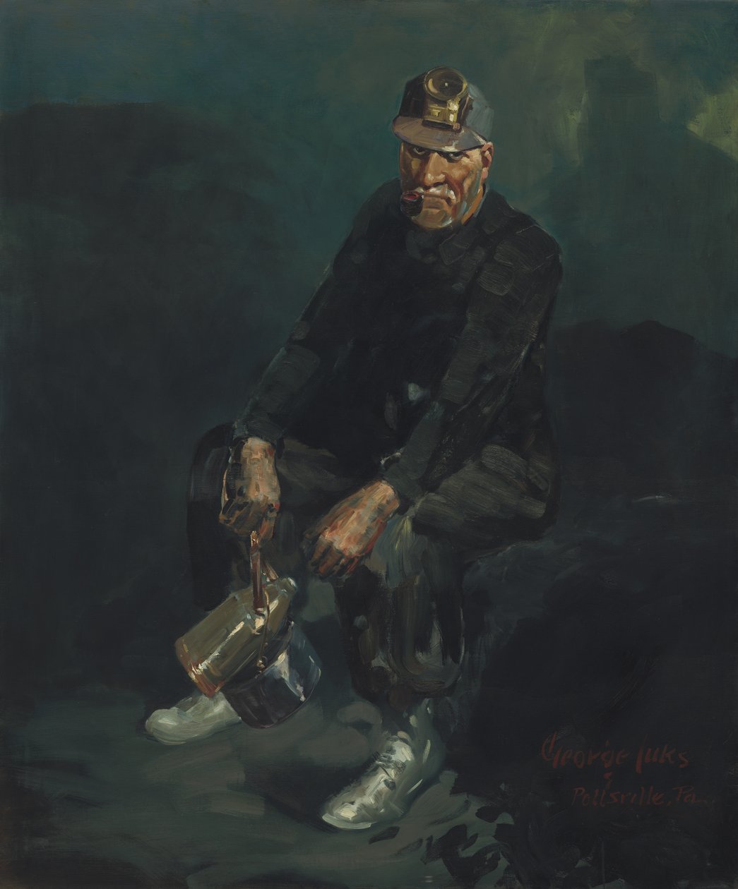 madenci by George Benjamin Luks