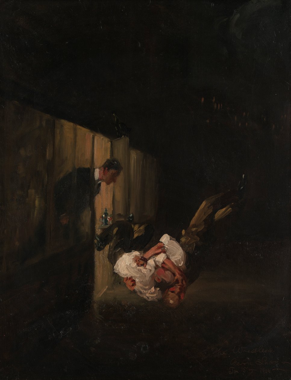 Güreşçiler by George Benjamin Luks