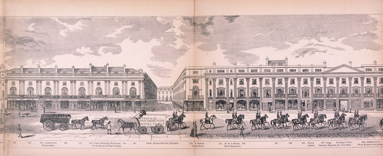 Londra Panoraması, 1849 by George C Leighton
