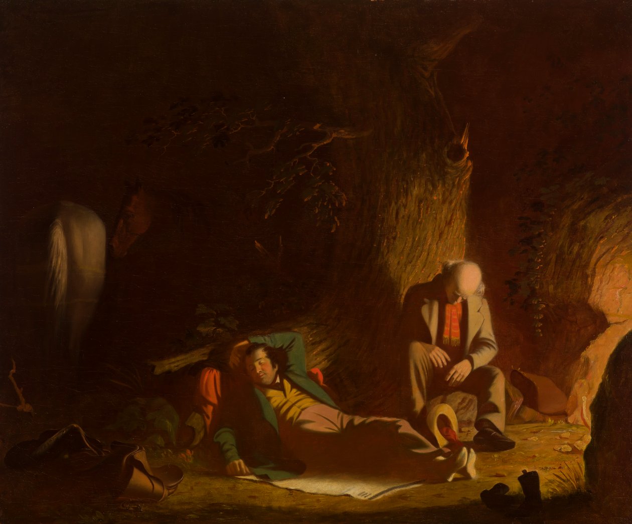 Gecikmiş Yolcular by George Caleb Bingham