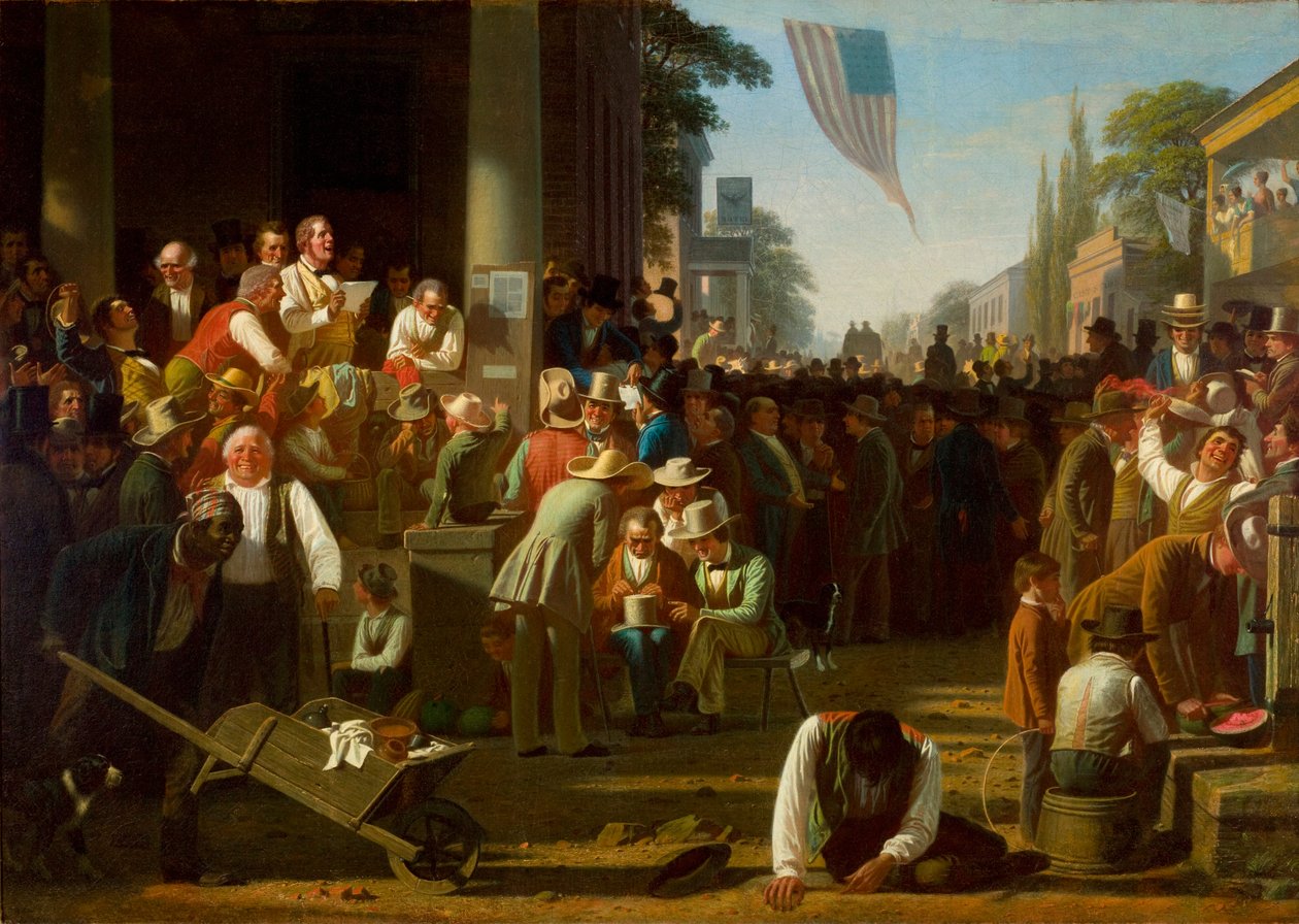 Halkın Kararı by George Caleb Bingham