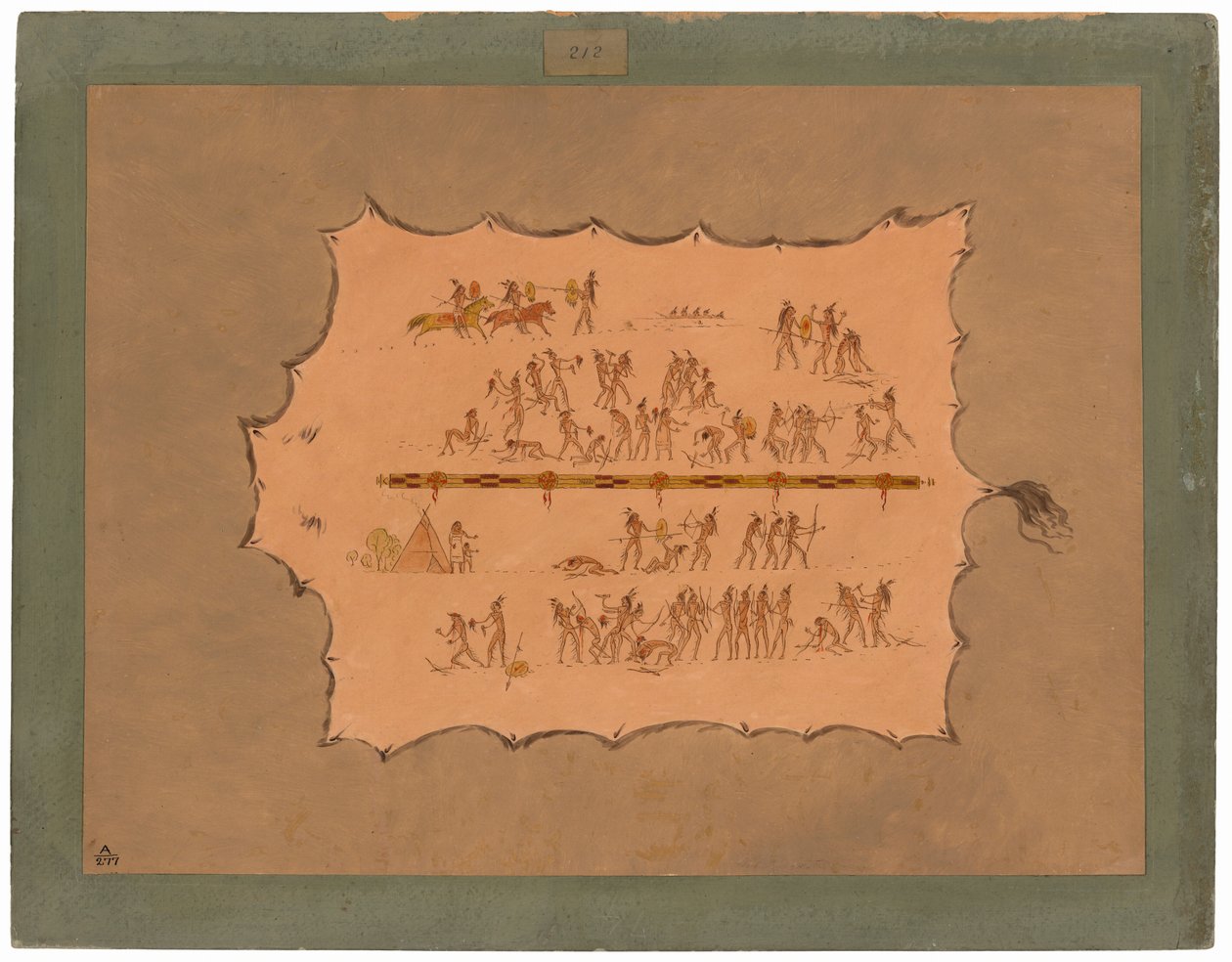 Bir Sioux Cüppesinin Faksimilesi by George Catlin