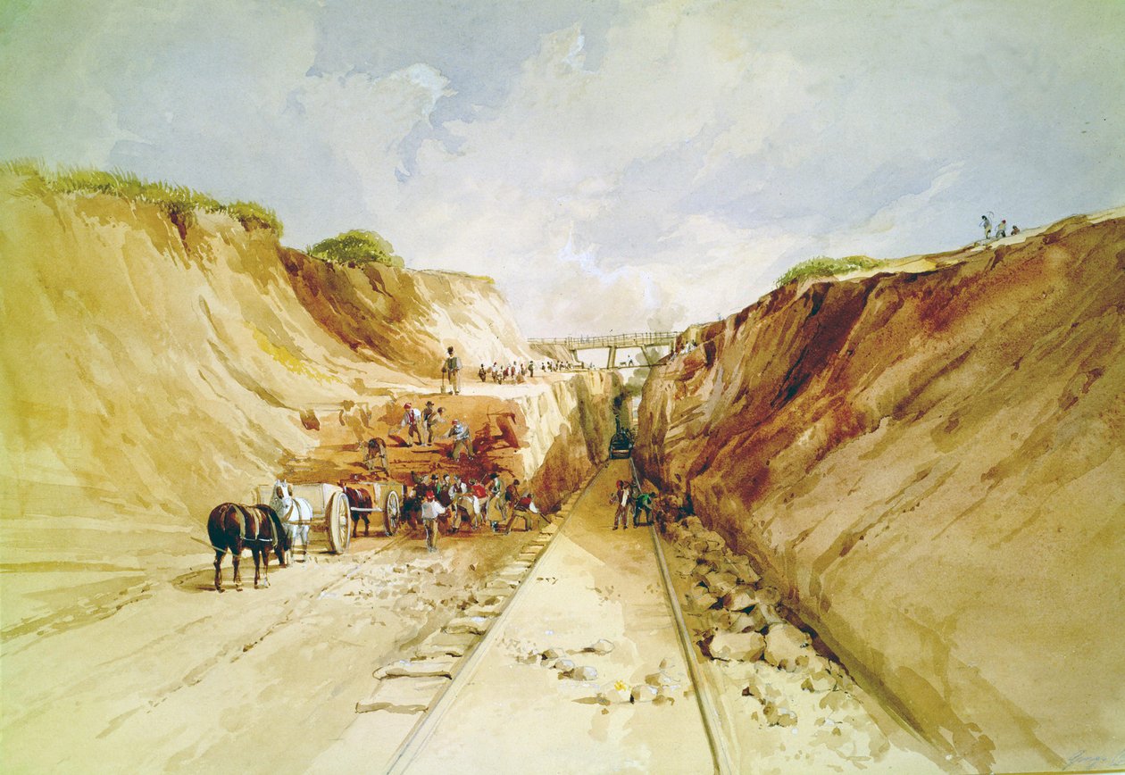 Demiryolu Hattı İnşaatı' by George Childes