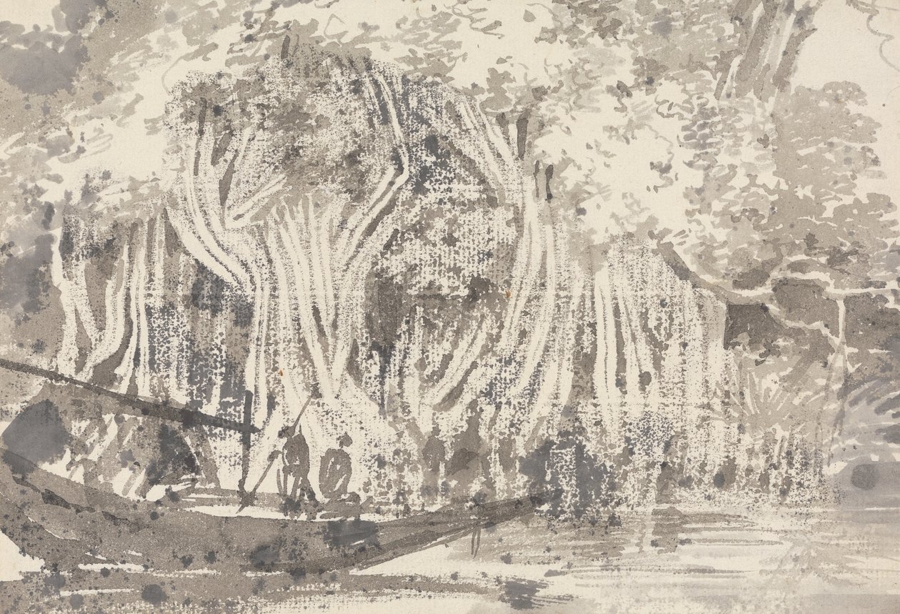 Bir Pipul Ağacı by George Chinnery