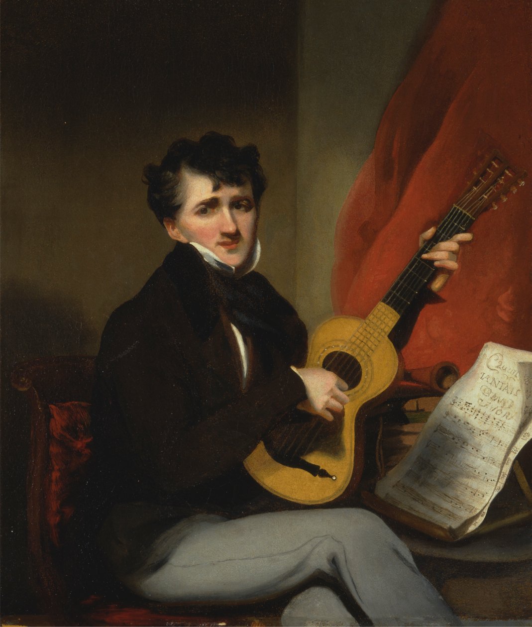 Josiah Andrew Hudleston (1799-1865) by George Chinnery