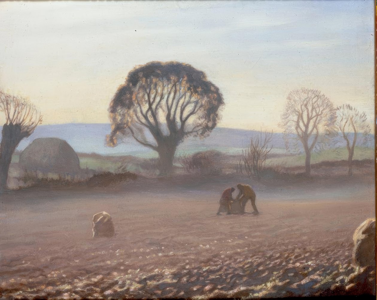 Sonbahar Sabahı – Patates Hasadı by George Clausen