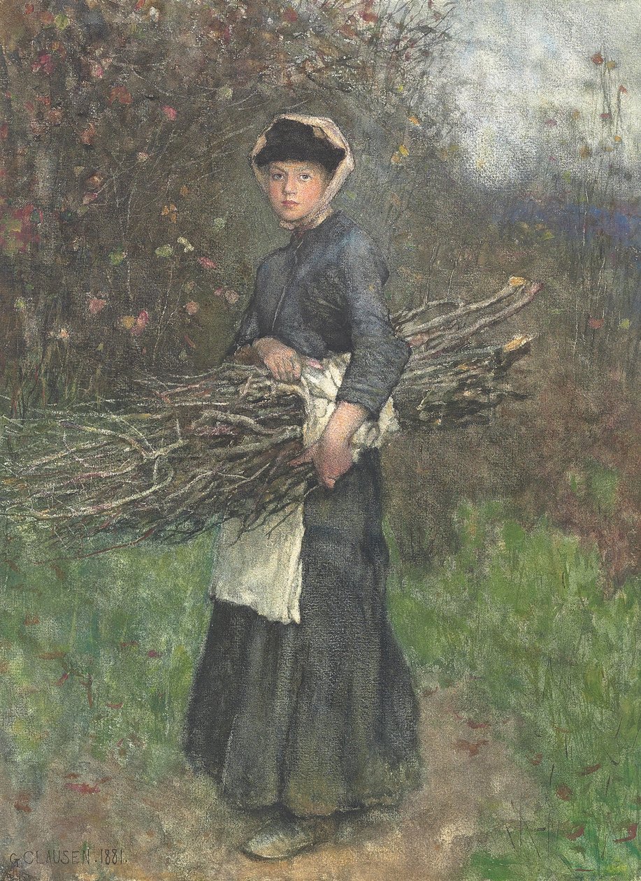 Yakacak Odun Toplama by George Clausen