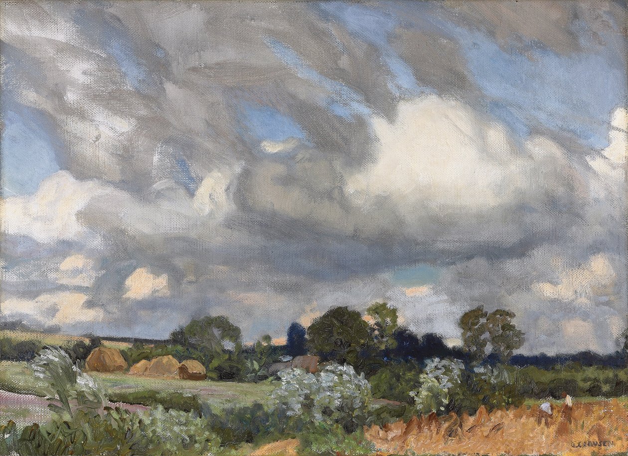 Hasat zamanı by George Clausen