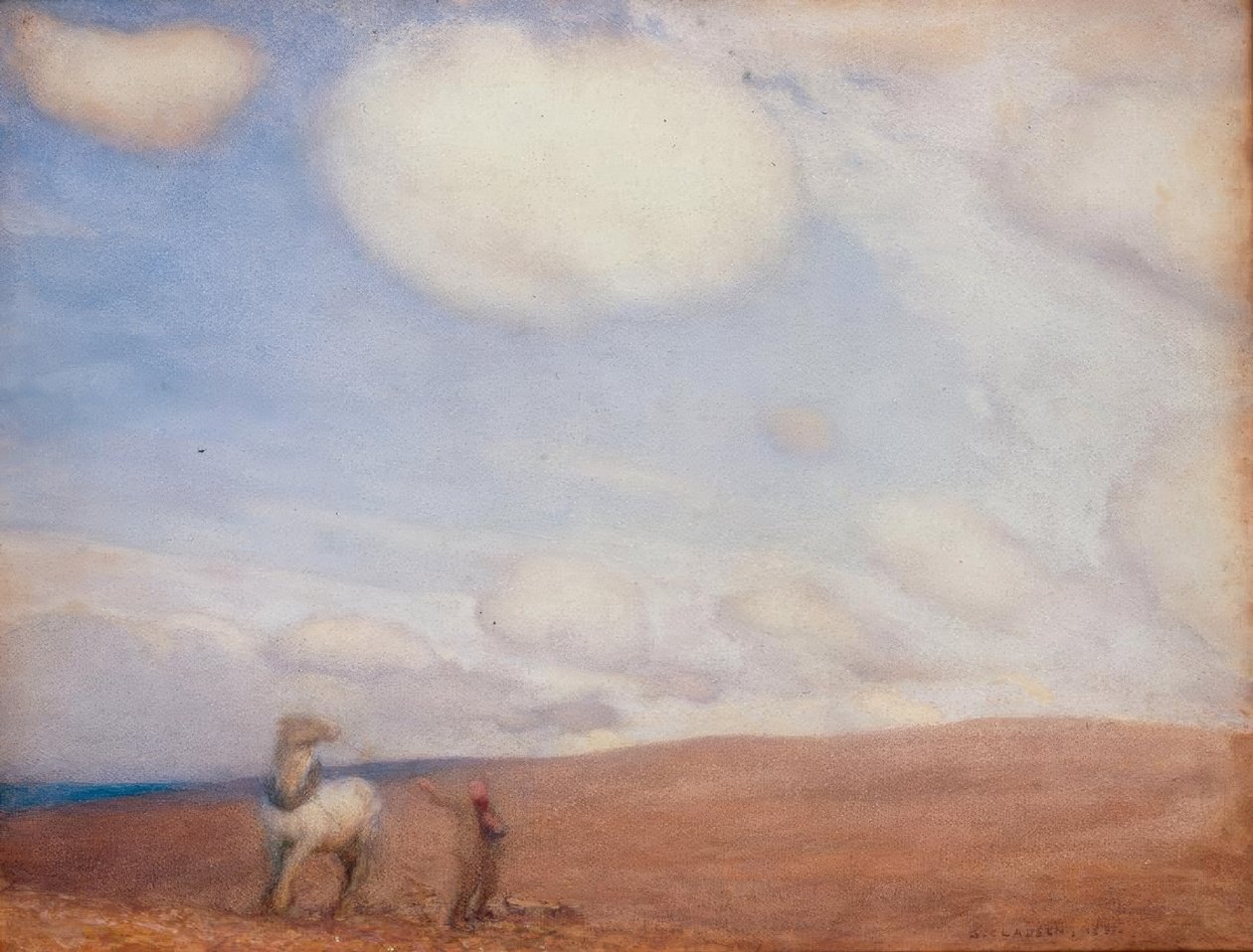 Downs üzerinde çiftçilik by George Clausen