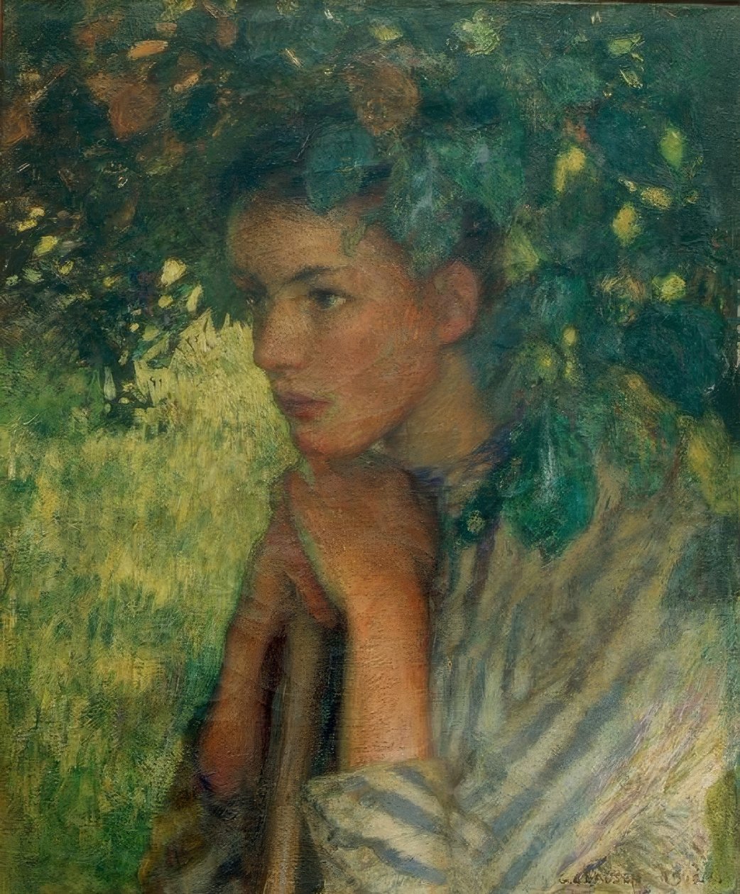 Haymaker: Gölgelerde Bir Çalışma by George Clausen