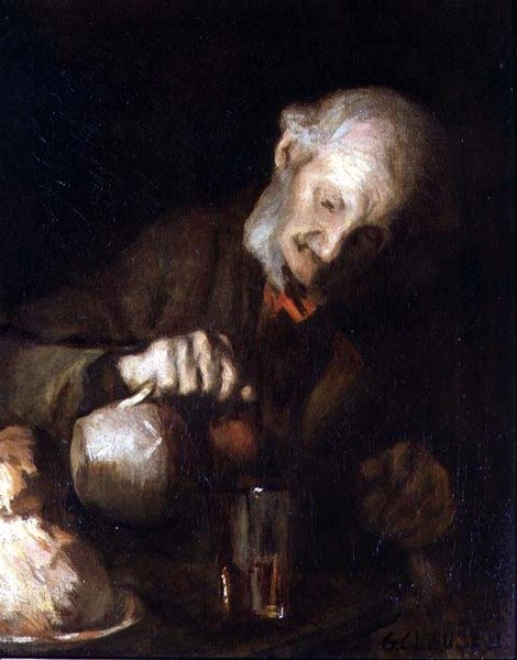 Küçük Kahverengi Sürahi by George Clausen