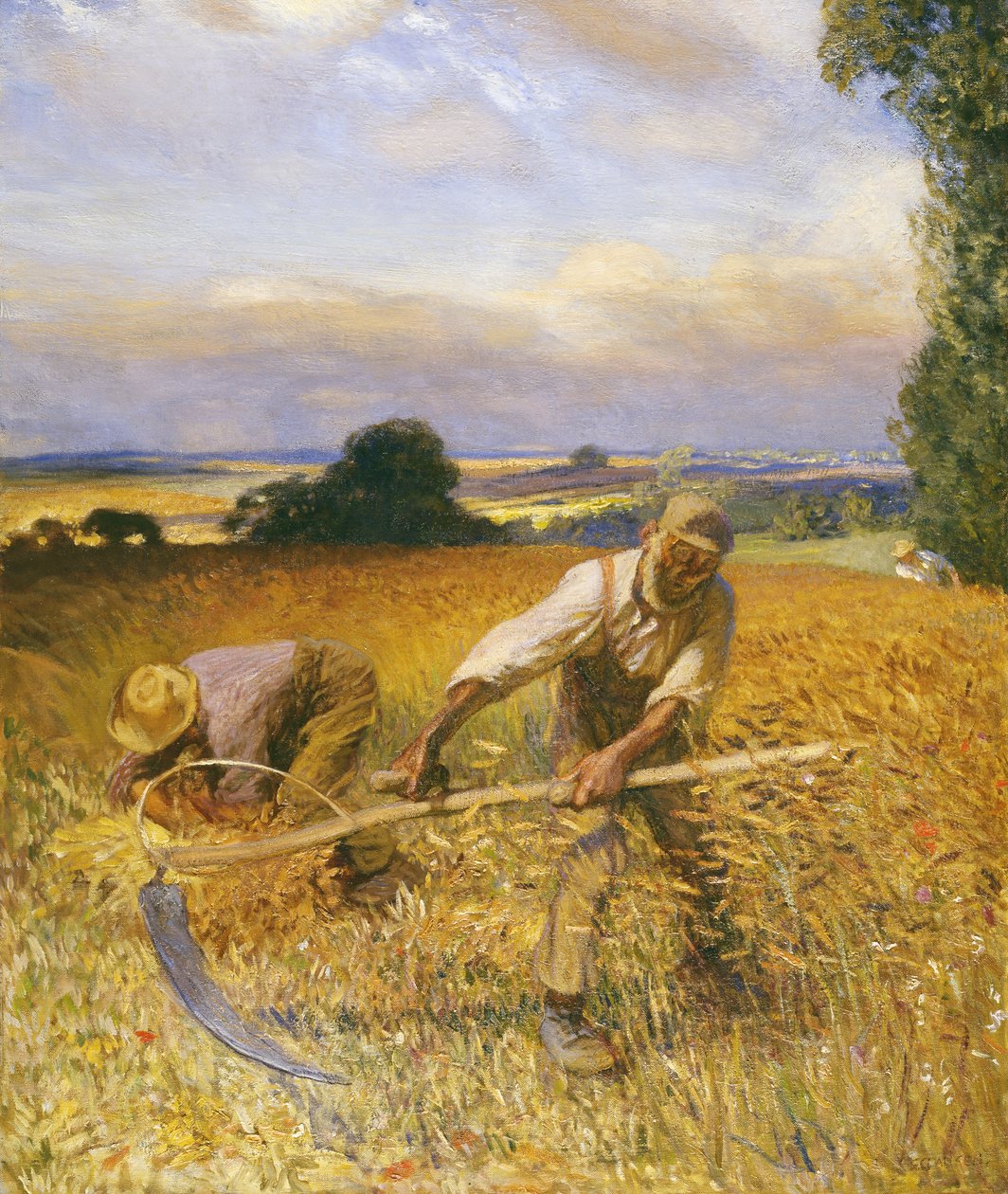 Eski Azrail by George Clausen