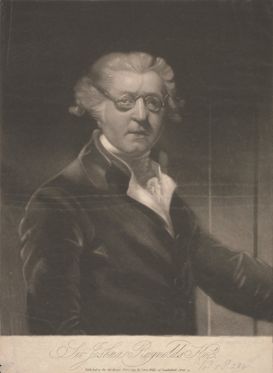 Sör Joshua Reynolds by George Clint