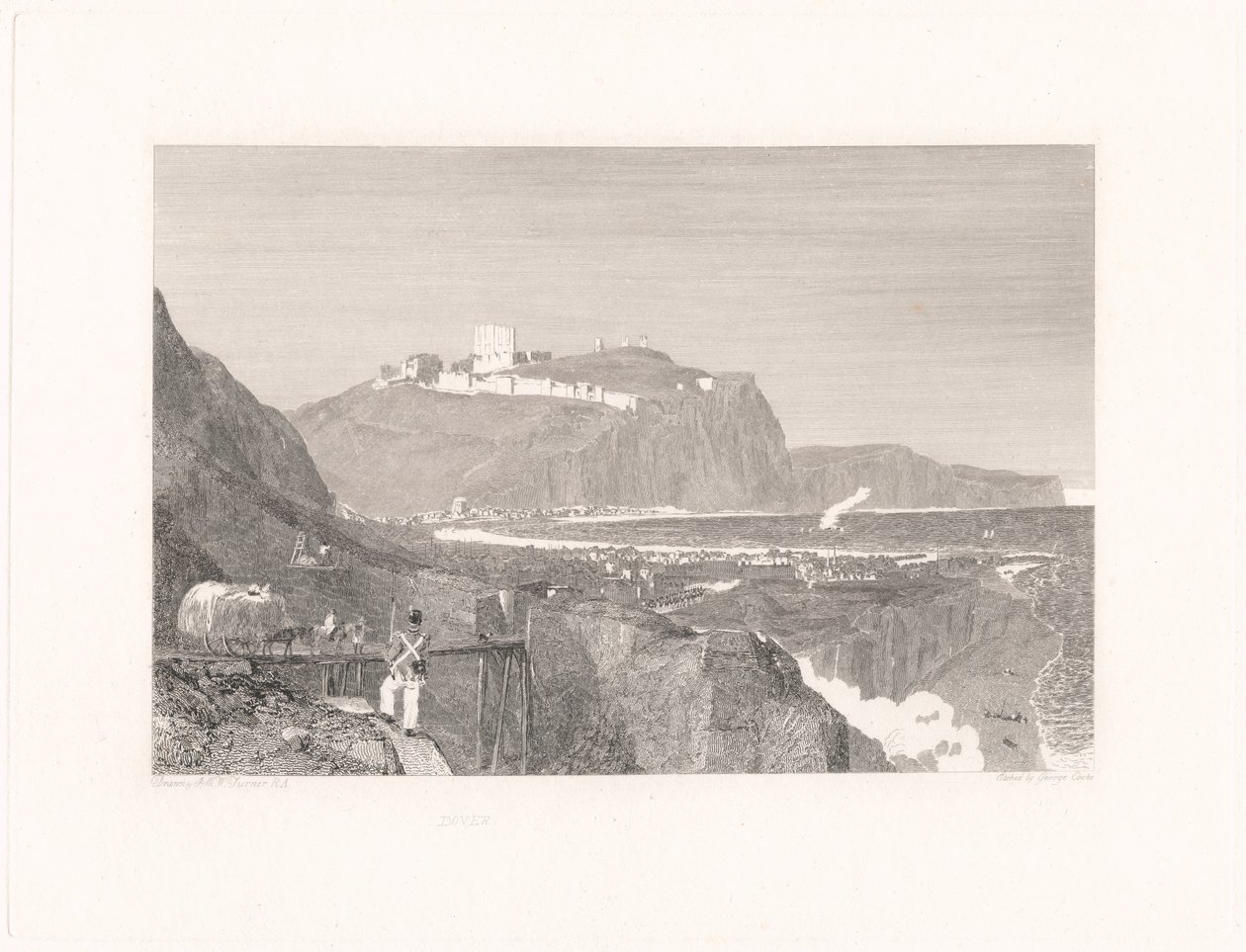 Shakespeare's Cliff'ten Dover by George Cooke