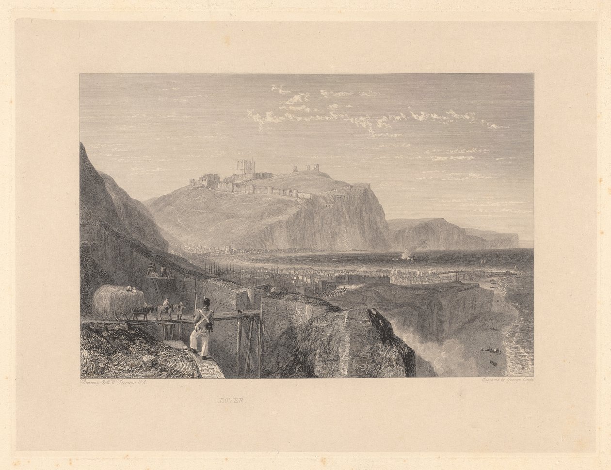 Shakespeare's Cliff'ten Dover by George Cooke