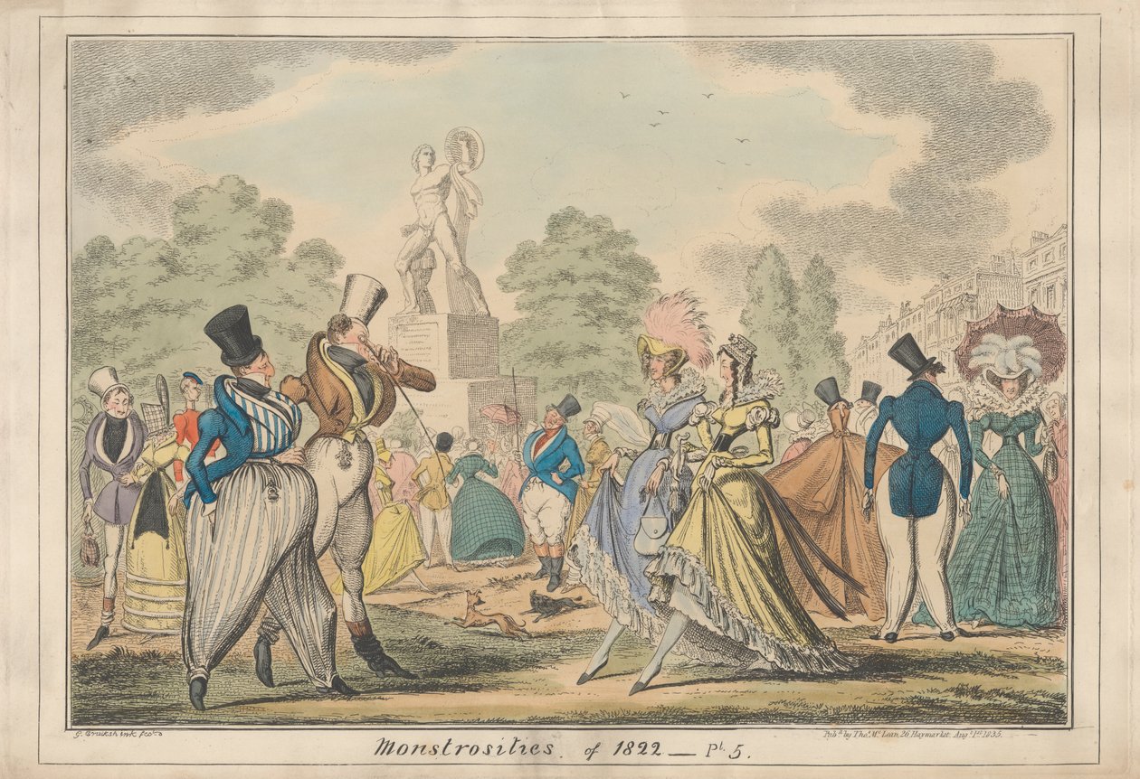 1822'nin Canavarlıkları - Pt. 5 by George Cruikshank