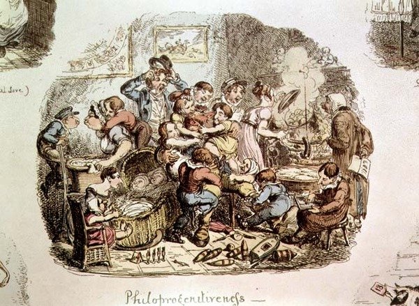 Filoprogenitivite by George Cruikshank