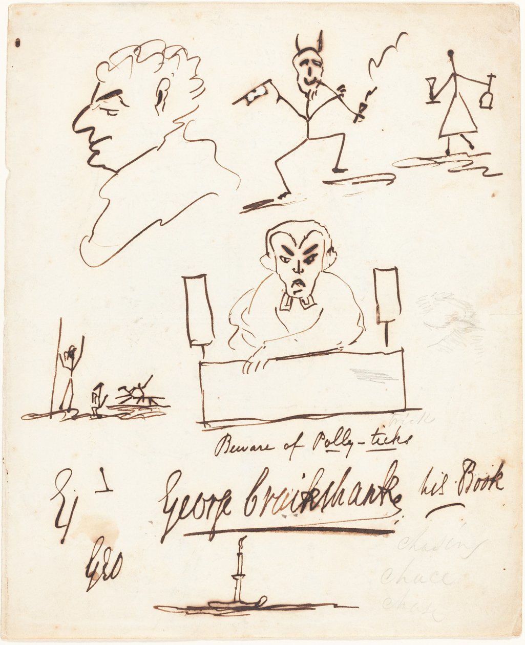 hicivli eskizler by George Cruikshank