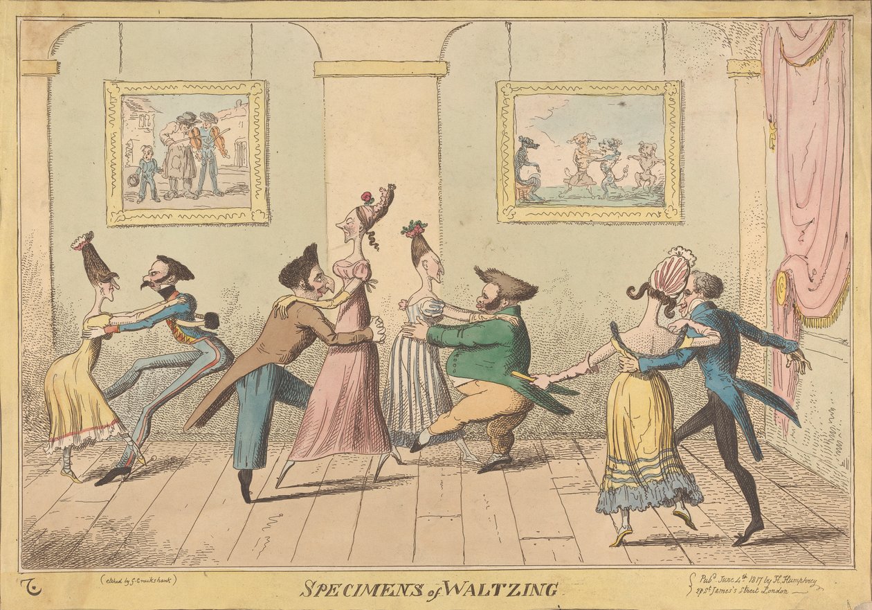 Vals Örnekleri by George Cruikshank