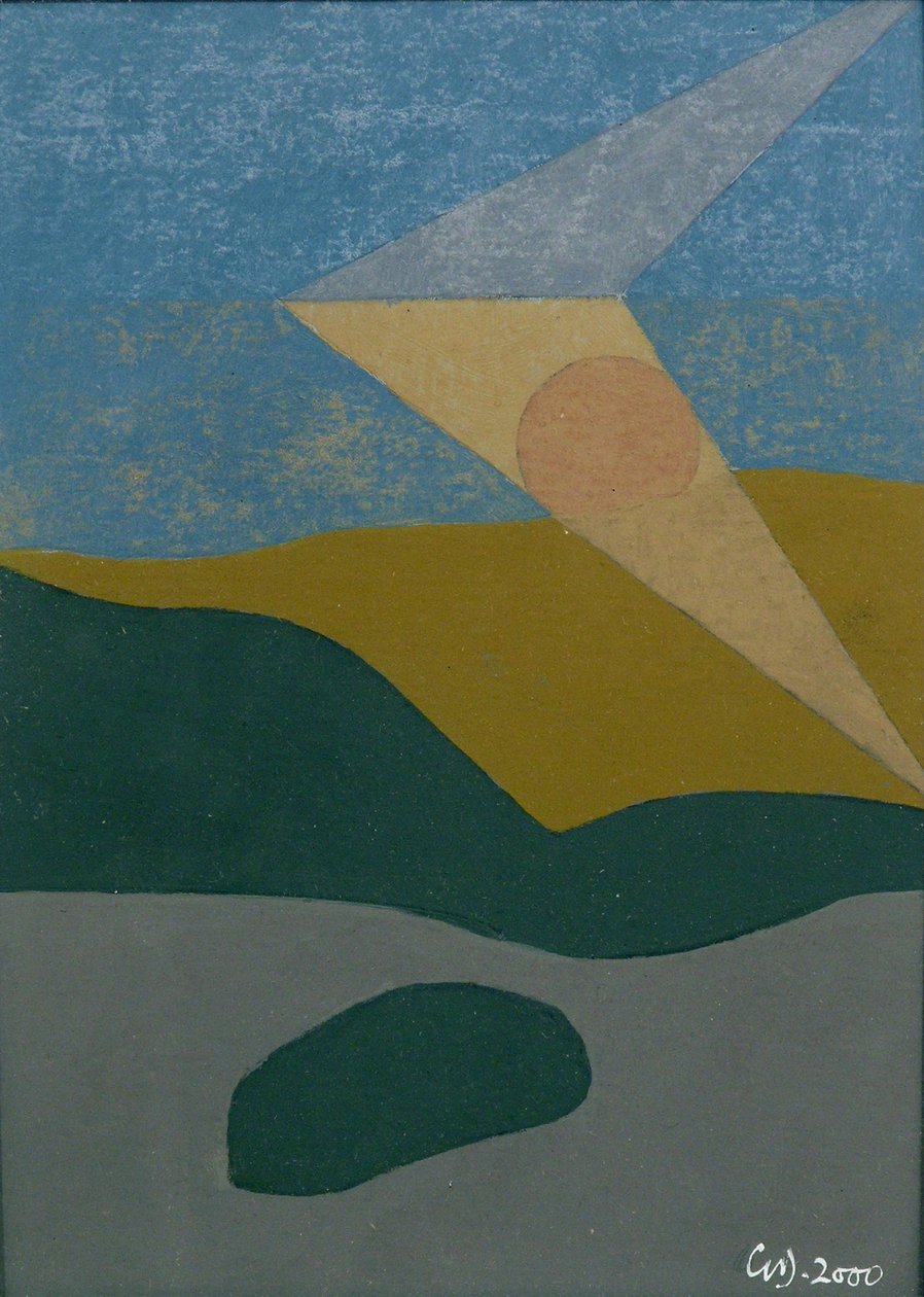 İsimsiz, 2000 (karttaki yağ) by George Dannatt