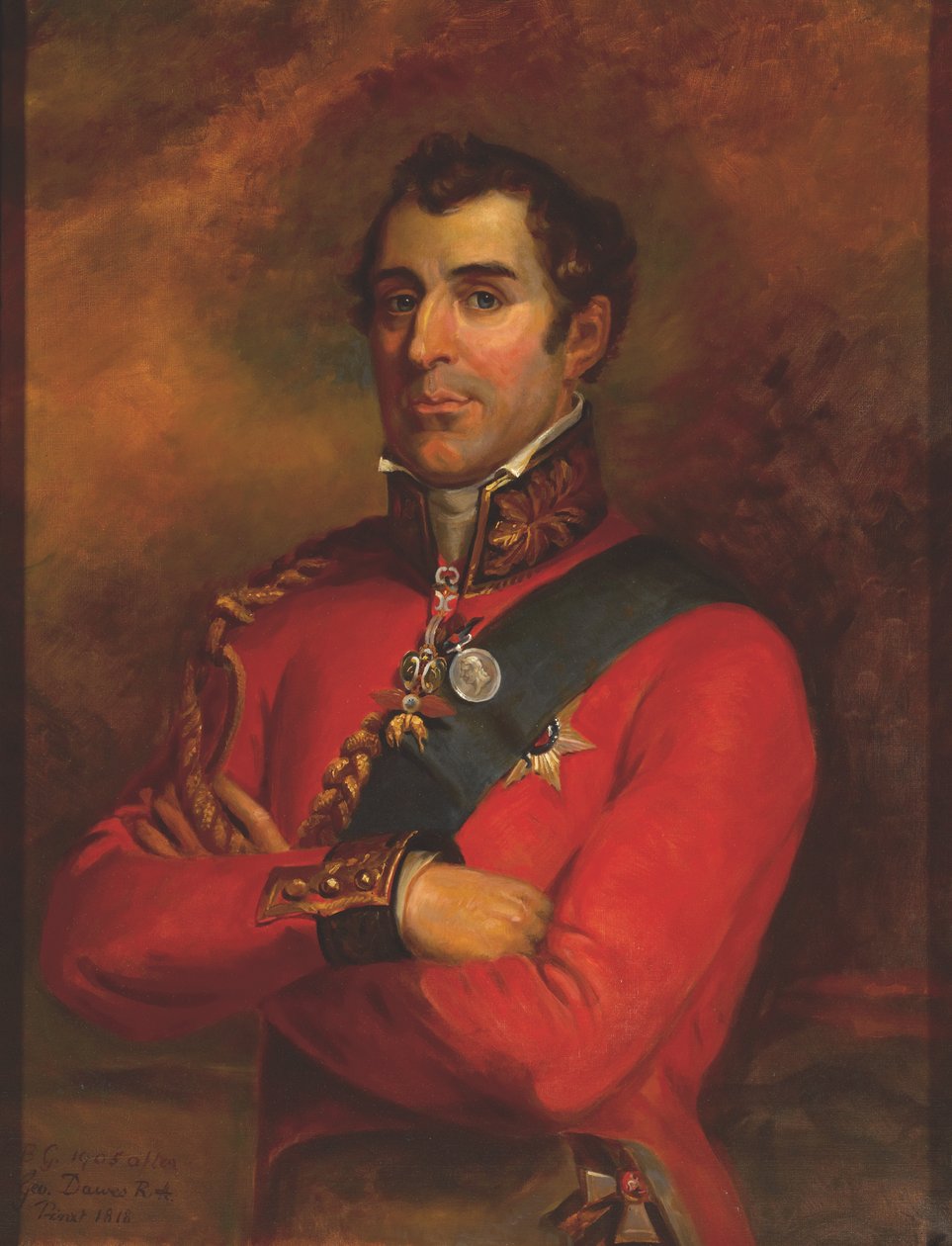 Mareşal Arthur Wellesley by George Dawe
