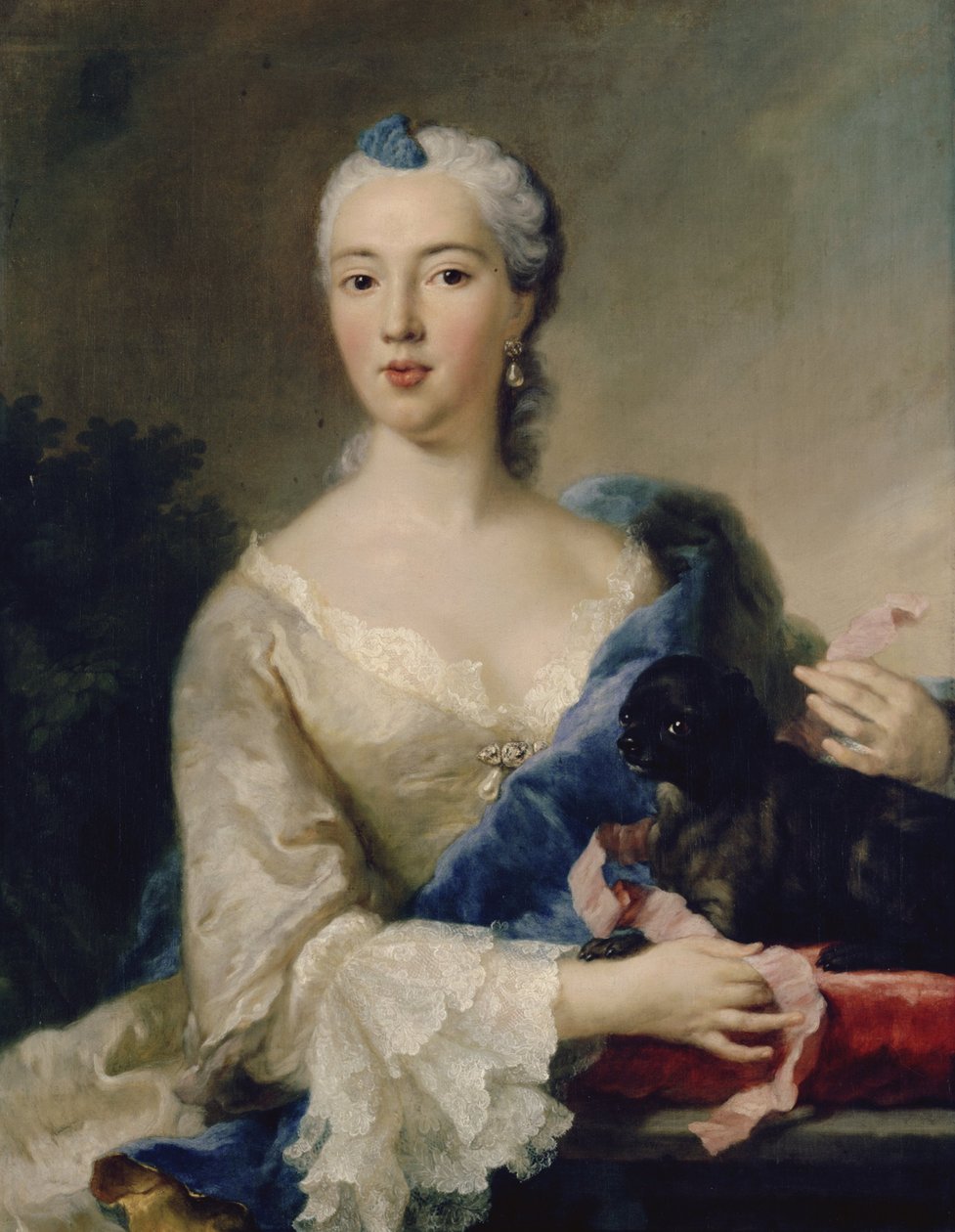 Anna Maria Grafin Holnstein by George Desmarées