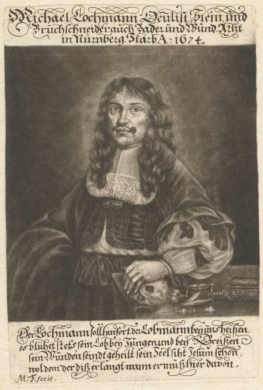 Michael Lochman (1630-1674) by George Fennitzer