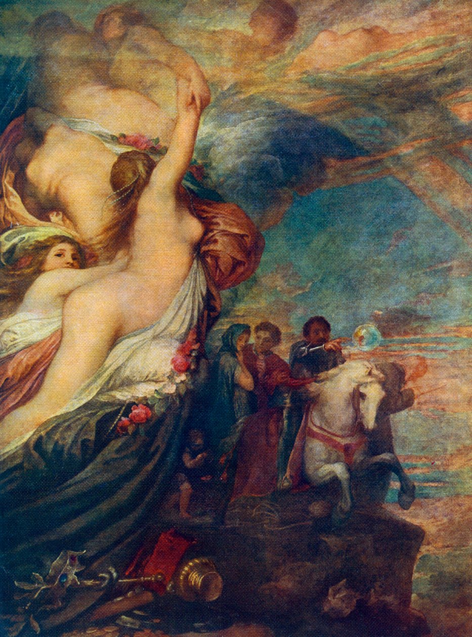 Yaşam Yanılsamaları, 1849, 1912. by George Frederick Watts