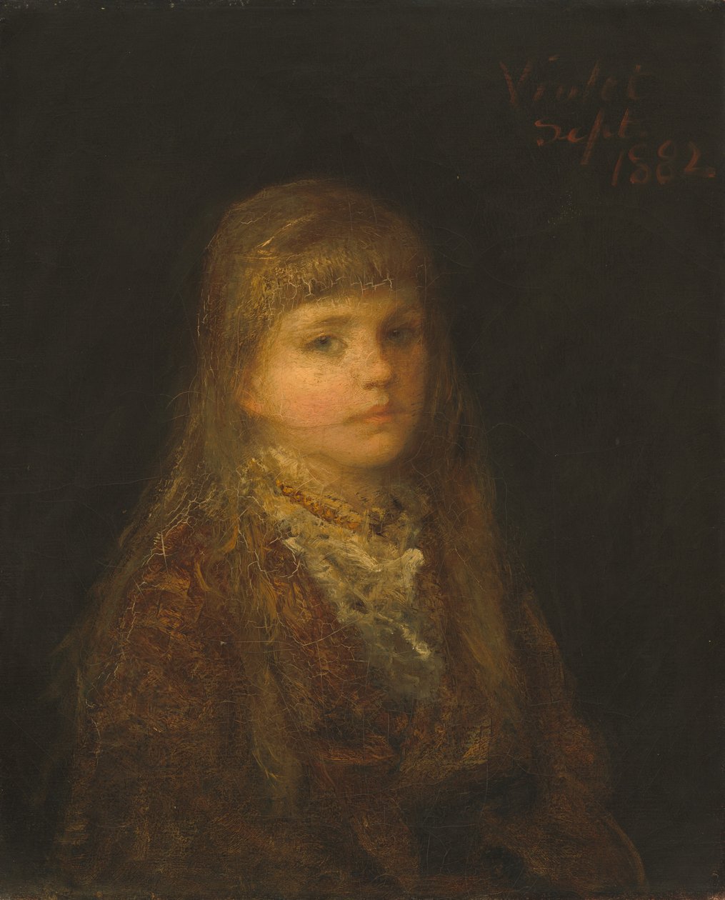 Menekşe, 1882. by George Fuller