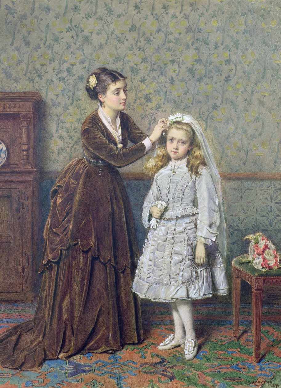 İlk Komünyonu by George Goodwin Kilburne