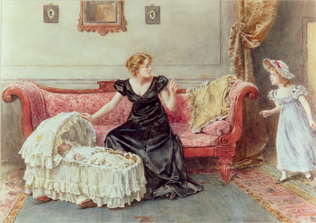 ಹುಶ್! ಟರ್ಕಿ by George Goodwin Kilburne