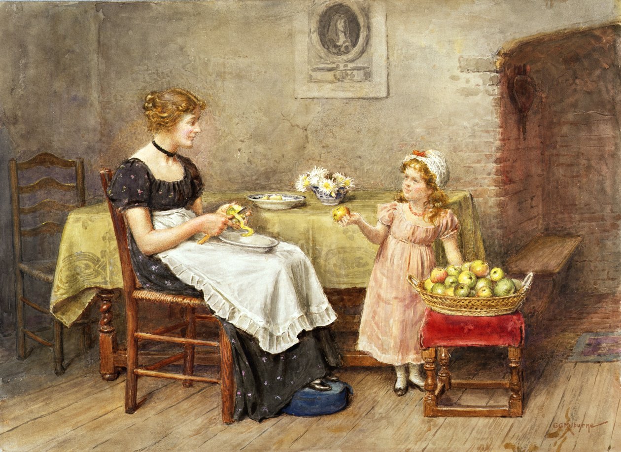 ಲಿಟಲ್ ಹೆಲ್ಪ್‌ಮೇಟ್ ಟರ್ಕಿ by George Goodwin Kilburne