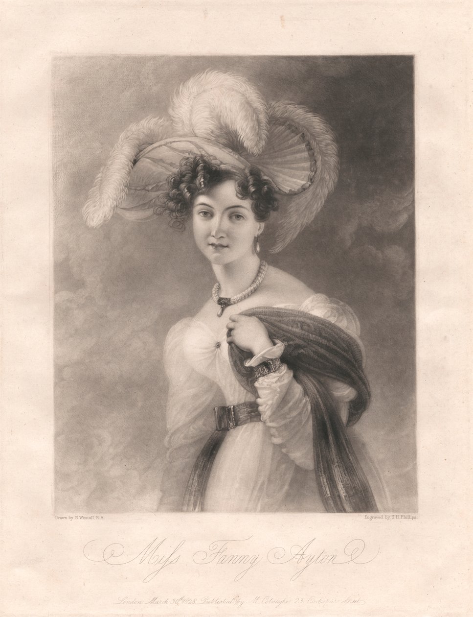 Bayan Fanny Ayton by George H. Phillips