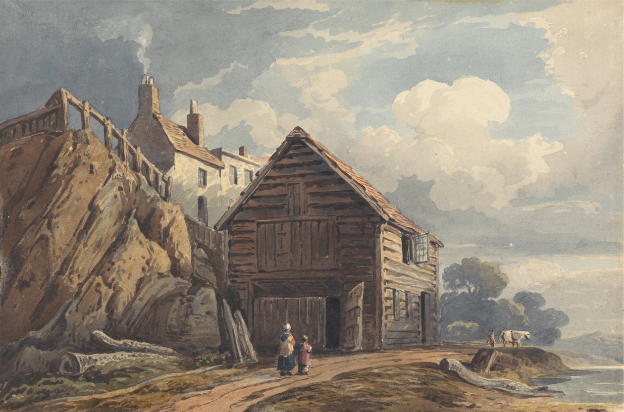 Kayıkhaneli Manzara by George Harley