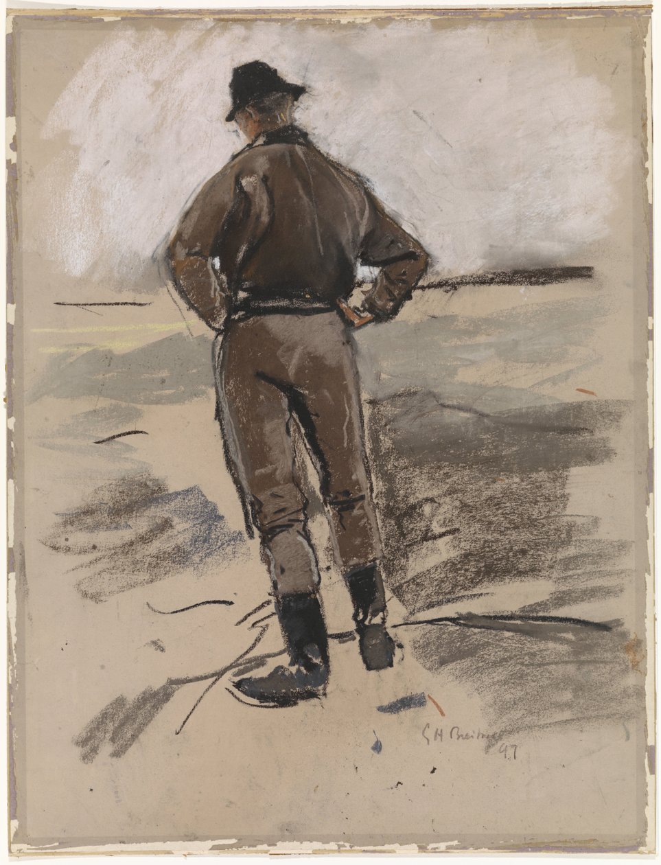 toprak işçisi by George Hendrik Breitner
